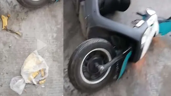 Joven choca en su moto y lo compara con el videojuego Mario Kart