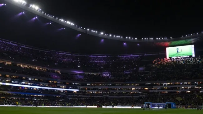 El Estadio Azteca fue abarrotado por afición de ambos equipos