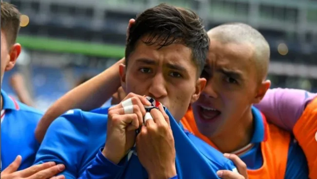 Jeyson Durán durante la Final Sub 18 de la Liga MX