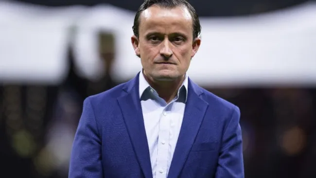 Mikel Arriola durante el partido de América y Monterrey