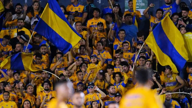 Afición de Tigres en la Final ante Chivas