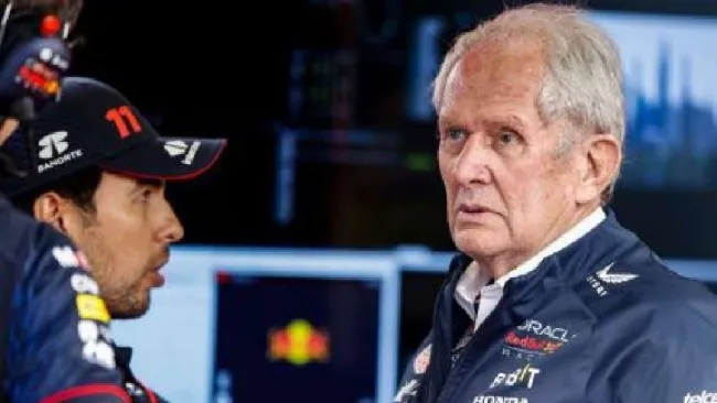 Helmut Marko arremete contra Checo Pérez por chocar en las Qualys: 'Fue un error estúpido'