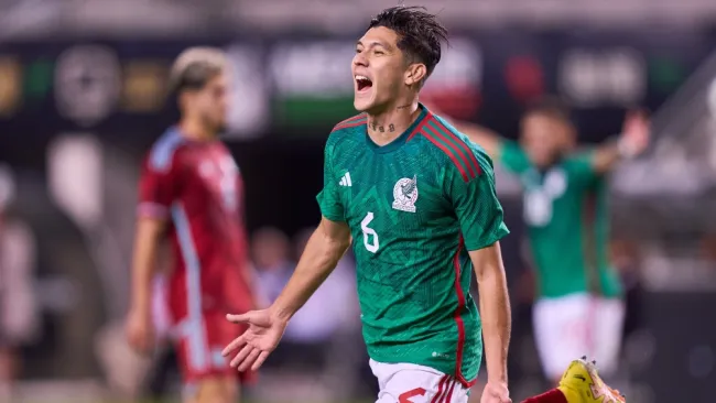 Arteaga con el Tricolor