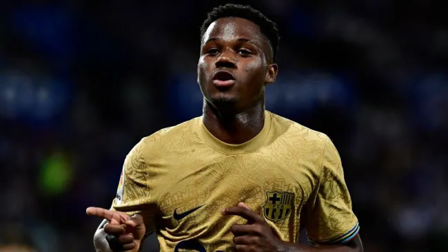 Ansu Fati, delantero del FC Barcelona