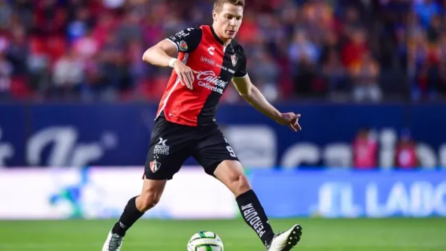 Julio Furch durante un partido con el Atlas