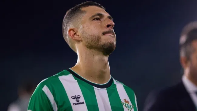 Guido Rodríguez en un partio del Betis