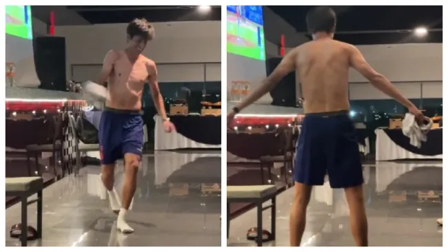 Jürgen Damm emula a Cristiano Ronaldo con 'siuuu' incluido en su primer día con Atlético San Luis 