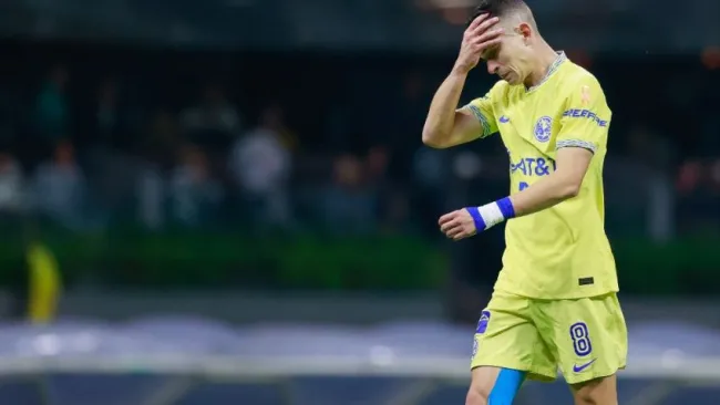 Álvaro Fidalgo durante la Semifinal de Vuelta contra Chivas