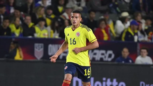 Kevin Castaño con la Selección de Colombia