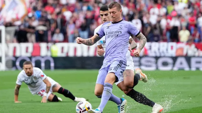 Toni Kroos, mediocampista alemán del Real Madrid