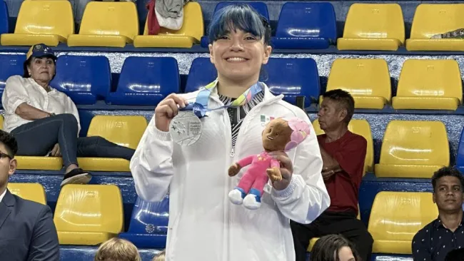 Alexa Moreno ganó plata en Juegos Centroamericanos