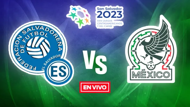 El Salvador vs México Juegos Centroamericanos y del Caribe EN VIVO