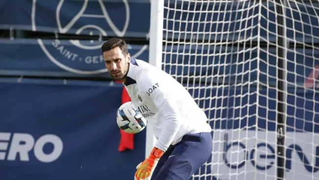 Sergio Rico con el PSG