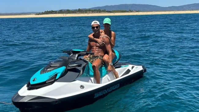 Georgina Rodríguez y Cristiano Ronaldo