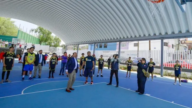 Reinaugura Pedro Rodríguez Ciudad Deportiva Ana Gabriela Guevara con inversión de 24 MDP