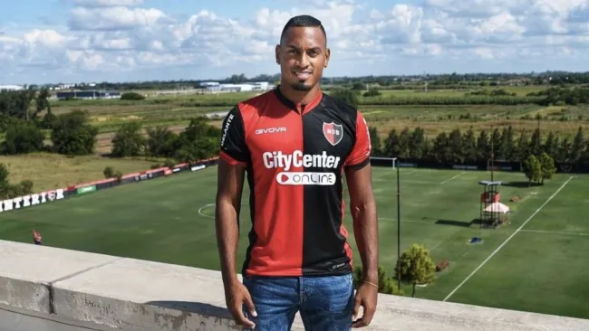 Ditta durante su paso por Newell's Old Boys