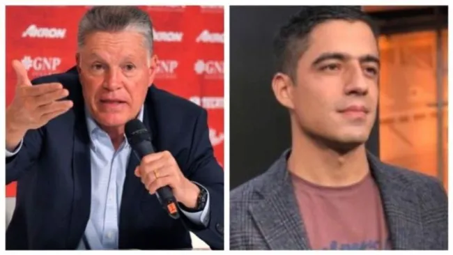 Ricardo Peláez le esconde su acreditación a Andrés Vaca quien casi llora por la broma