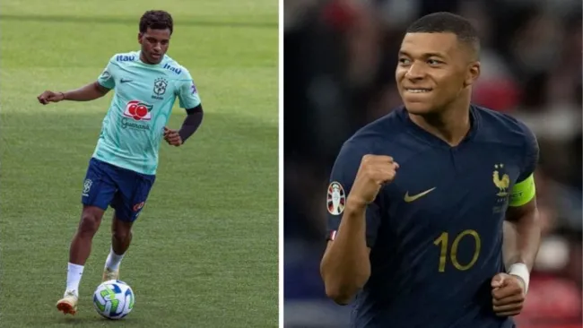 Rodrygo sobre Mbappé: 'Ojalá venga al Real Madrid; nos ayudará mucho'
