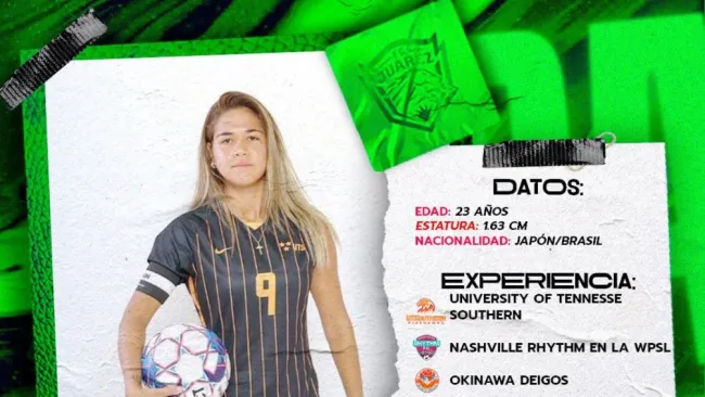 Juárez Femenil presenta a Yuki Watari como refuerzo para el Apertura 2023
