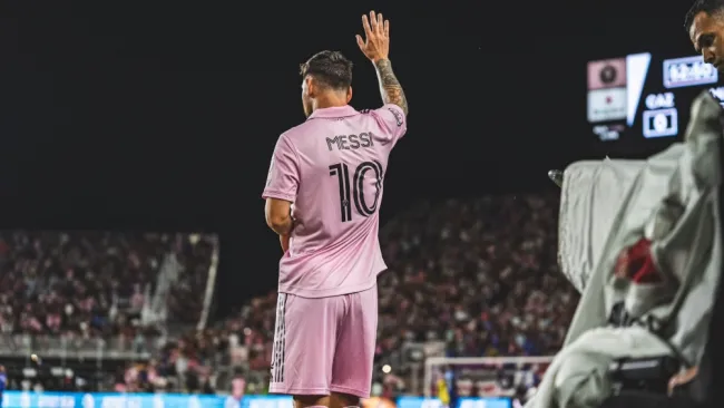 Messi en su debut con Inter Miami