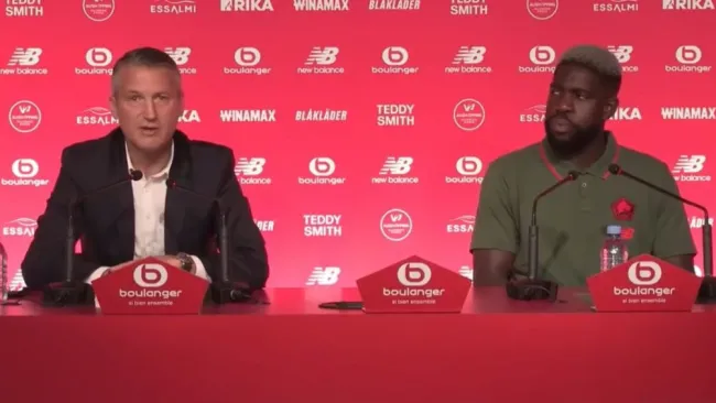 Perrito se hace presente en la presentación de Samuel Umtiti con el Lille