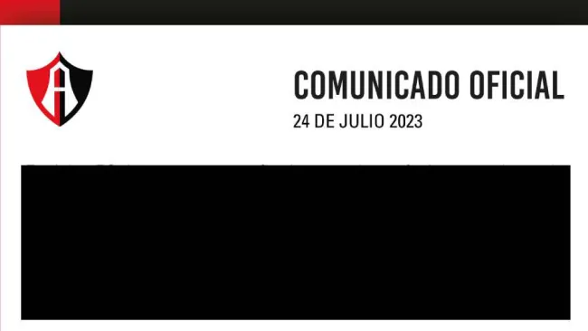 Atlas se disculpa tras citar a un 'Ministro Nazi' en un tuit: 'Lamentamos profundamente la confusión'