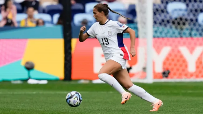 Casey Phair se convierte en la jugadora más joven en jugar una Copa del Mundo