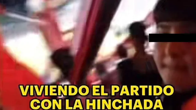 Aficionada se pierde en partido de Estudiantes de la Plata; estaba festejando con la Barra