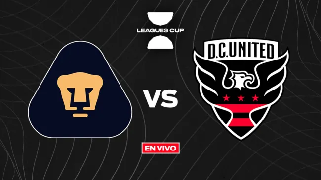 Pumas vs DC United Leagues Cup EN VIVO Jornada 3