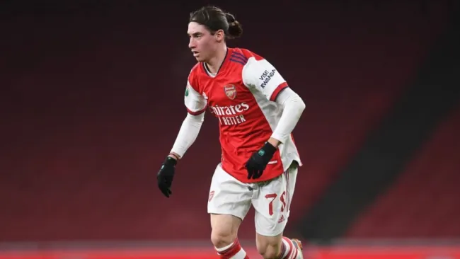 Marcelo Flores con el Arsenal 