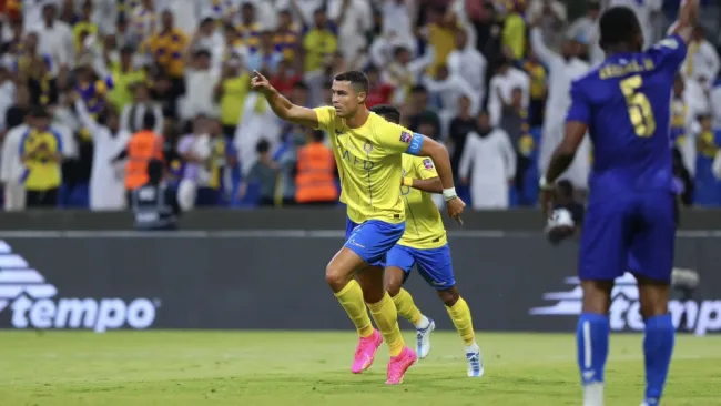 Cristiano Ronaldo anota en victoria de Al-Nassr en la Liga de Campeones