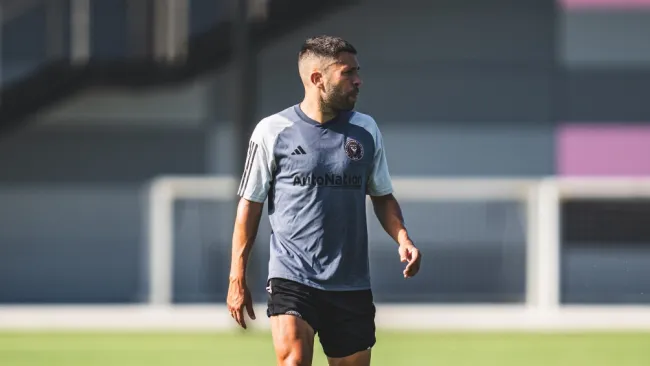 Jordi Alba ya tuvo su primer entrenamiento con Inter de Miami; será presentado este martes