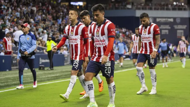 Chivas siendo eliminado de la Leagues Cup 