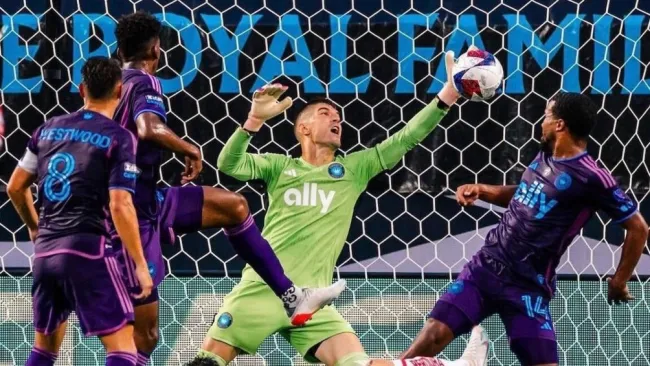 Charlotte jugó una buena primera ronda