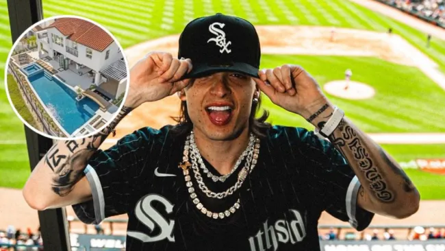 La mansión de Peso Pluma se ubica en Orange County, L.A.