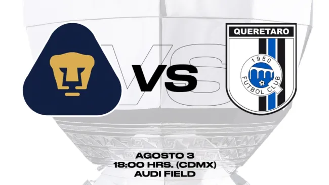 Pumas y Querétaro se enfrentarán en la Leagues Cup 