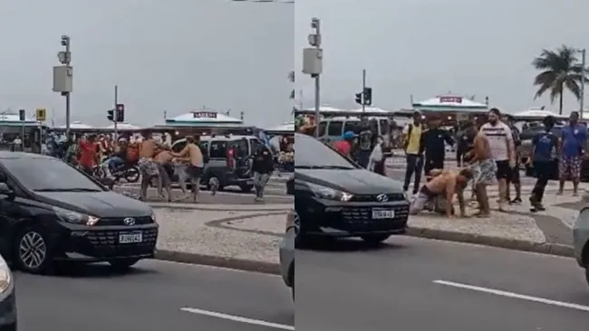 Fanáticos de Fluminense atacan y roban playera a seguidor de Argentinos Juniors