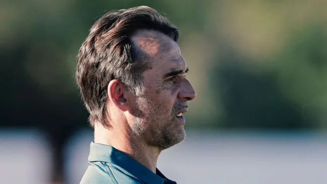 Lopetegui en entrenamiento con los Wolves 