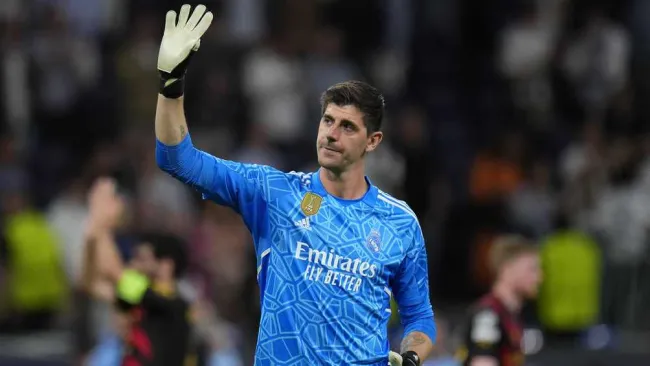 ¡Se rompió el ligamento! Real Madrid reveló la lesión de Thibaut Courtois