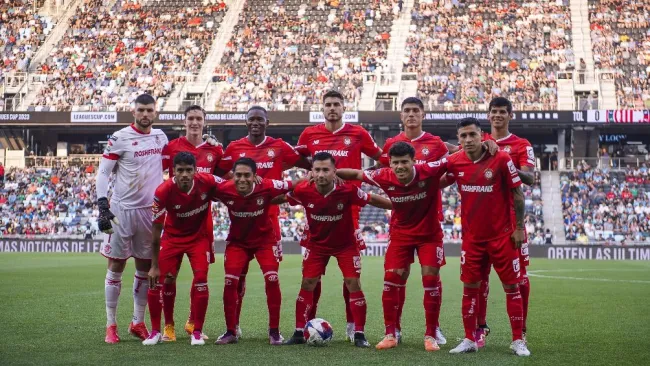 Toluca previo a su juego de Leagues Cup 