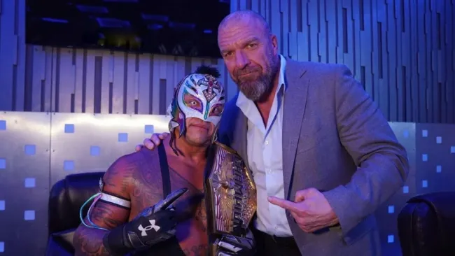 Rey Mysterio como Campeón de los Estados Unidos