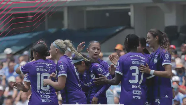 Rayadas golean a Cruz Azul de visita y se ponen líderes del Apertura 2023