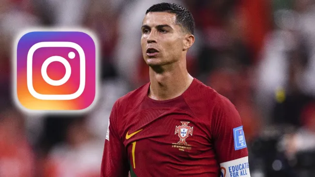 CR7 llegó a 600 millones de seguidores en Instagram