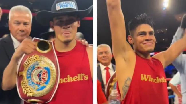 'Vaquero' Navarrete vence a Óscar Valdez y retiene el título OMB superpluma