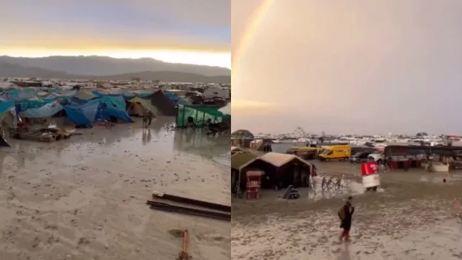 Burning Man 2023: Una muerte, caos y lluvias marcan el festival