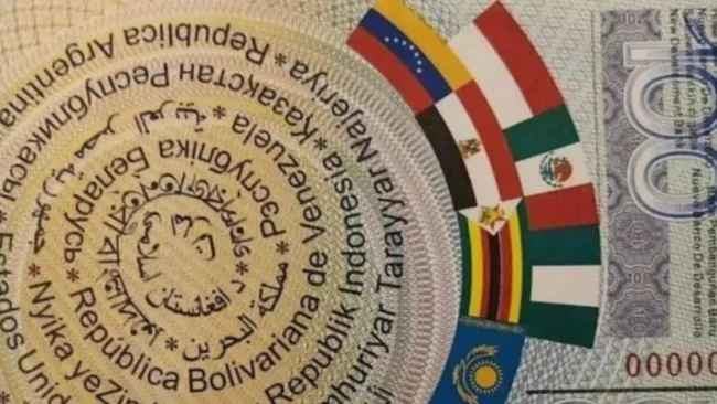 Los detalles del billete de Brics 