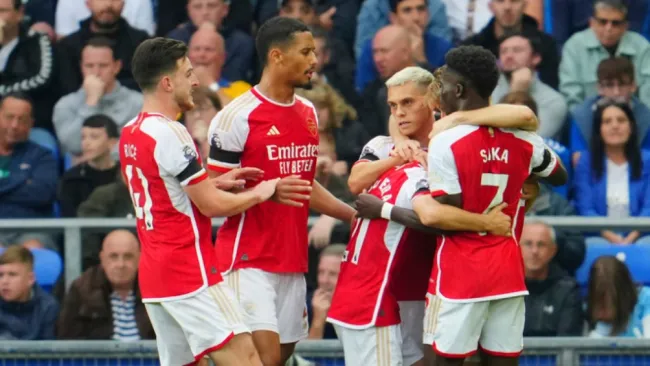 Arsenal vence a Everton con solitario gol de Trossard