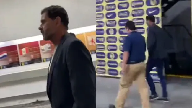 Fernando Hierro bajó al vestidor de Chivas tras goleada frente al América