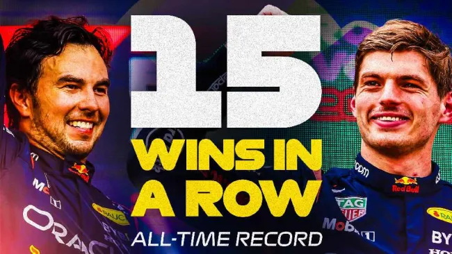 Red Bull termina con récord de 15 victorias consecutivas a pesar del triunfo de Carlos Sainz