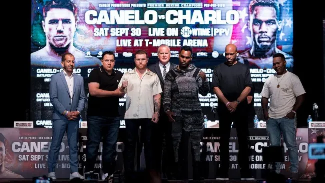 El pesaje de los pugilistas 